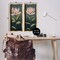 Stupell Industries Pink Petaled Blooms 2pc Floater Framed Canvas Wall Art Set Design by Jacob Q